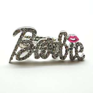 Nicki Minaj Barbie Ring(silver/clear)