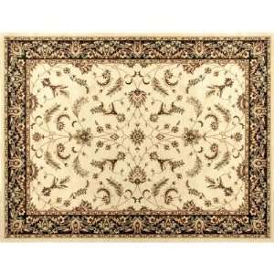    Loloi Rugs STANST 03BECC Parker Beige / Charcoal Oriental Rug Baby