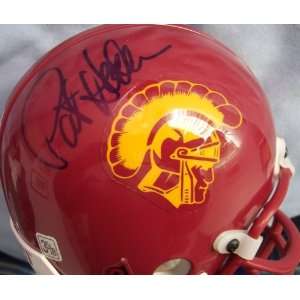  Pat Haden autographed USC Trojans mini helmet Sports 