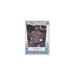    1989 90 Fleer Stickers #7   Patrick Ewing Sports Collectibles