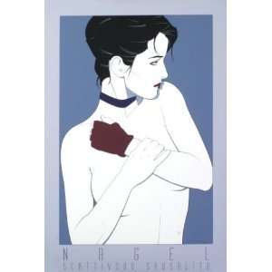 Commemorative #12 by Patrick Nagel. Size 36 inches width by 24 inches 