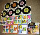 RARE Muppet Alphabet Album 7 Record Set Complete A Z