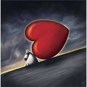  Peter Smith   Lean On Me Giclee on Paper