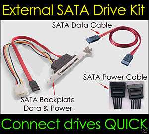 External SATA Hard Drive Connection Kit for PC HDD HD  