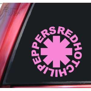  Red Hot Chili Peppers Vinyl Decal Sticker   Pink 