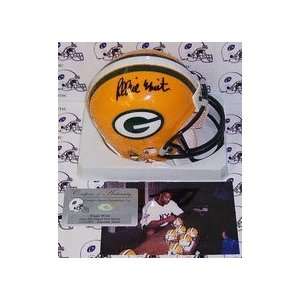 Reggie White Autographed Green Bay Packers Mini Football Helmet