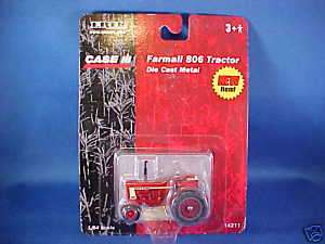 IH FARMALL 806 farm tractor diecast collectible in pkg  