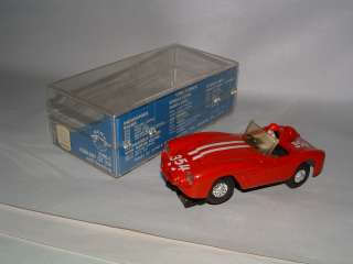 1960s MARX ELECTRIC ROAD RACING 1/32 FERRARI GT 250 WITH CASE  