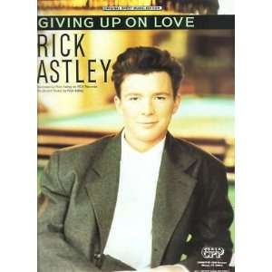    Sheet Music Giving Up On Love Rick Astley 193 