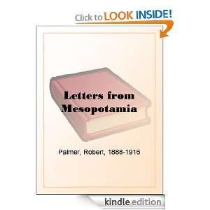 Letters from Mesopotamia Robert Stafford Arthur Palmer  