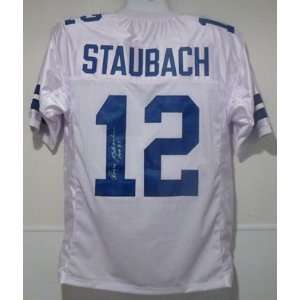 Roger Staubach Autographed Jersey