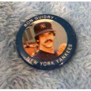  1994 Ron GUidry New York Yankees Button Pin Everything 