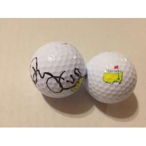  PGA Golfer RORY MCILROY Signed Masters Golf Ball COA 