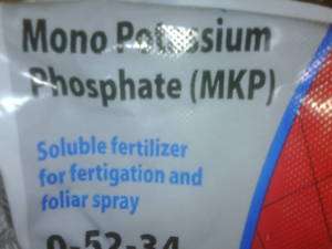 Mono potassium phosphate MKP 0 52 34 Soluble KH2PO4 86%  