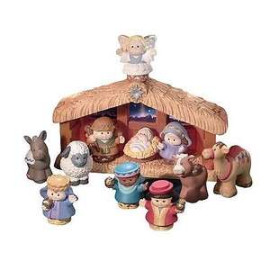 Brand NEW Fisher Price Little People Nativity Christmas Story Set 