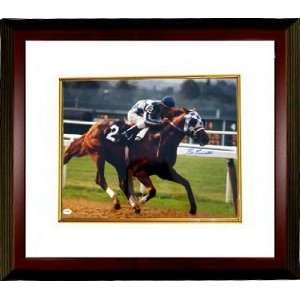 Secretariat Autographed/Hand Signed Belmont Stakes Horse Racing 16x20 