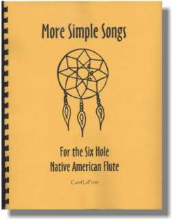 Song Book for the 6 Hole Native American flute r  