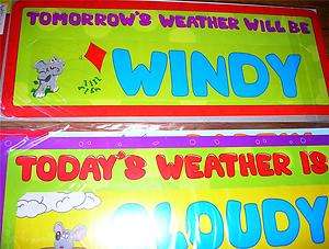 Daily Weather Forecast Bulletin Headers Homeschool  