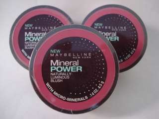 Maybelline Mineral Power Luminous Blush Fresh Plum  