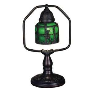  MY 22139   Meyda Tiffany 14in Bird Cage Lamp