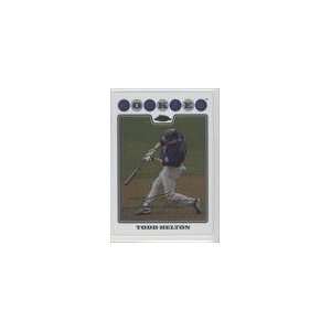  2008 Topps Chrome #57   Todd Helton Sports Collectibles