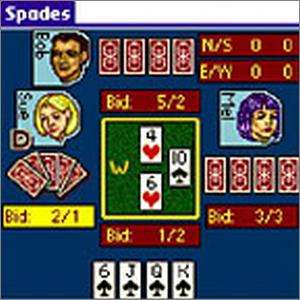 Hearts, Spades & Euchre for PALM / POCKET PC card games  