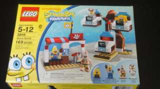 SpongeBob Squarepants, Legos, Minifigures, Glove World, #3816,Legos 