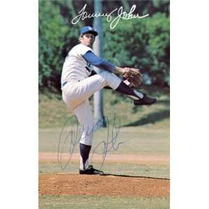 Tommy John Autographed/Hand Signed Postcard