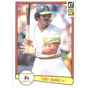  1982 Donruss # 365 Tony Armas Oakland Athletics Baseball 