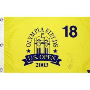  Vijay Singh Autographed 2003 Olympia Fields US Open Pin 