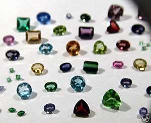 5cts Assorted Fully Faceted Natural Gemstones  
