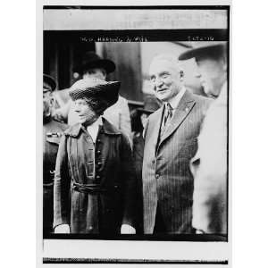  Warren G. Harding & wife