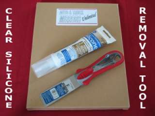 Side Glass Silicone Adhesive Glue & Mirror Removal Tool  