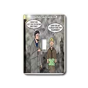   William D Boyce London Fog and Big Ben   Light Switch Covers   single