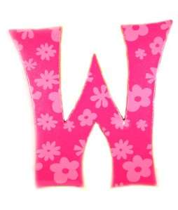 Alphabet Groovy Girls Wooden Letters, Set of 10  