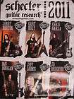 Schecter guitar poster Jerry Horton Gary Holt Chris Gar