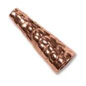 Hammered Cones Real Copper 16mm 41559 (2)  