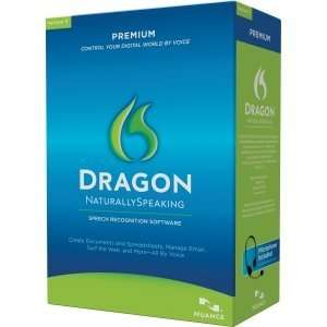  Dragon NaturallySpeaking v.11.0 Premium   Complete Product. DRAGON 
