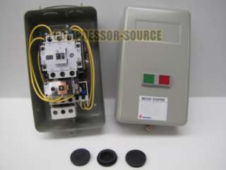 NEW 5 HP SINGLE PHASE MAGNETIC STARTER MOTOR CONTROL  