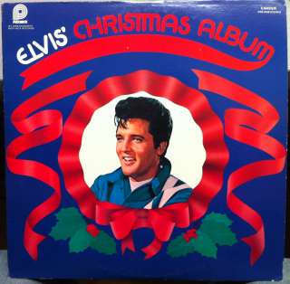 ELVIS PRESLEY christmas album LP vinyl CAS 2428 VG+  