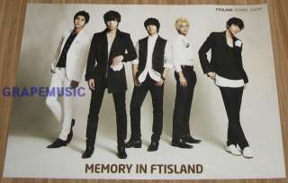 FTIsland FT ISLAND Memory In FTISLAND K POP CD & POSTER SEALED  
