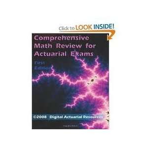   Comprehensive Math Review For Actuarial Exams byLloyd Lloyd Books