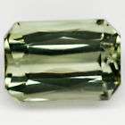 31 Ct. Octagon IF Canary Green Tourmaline Nigeria NR