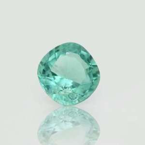    Blue Tourmaline Facet Cushion 1.58 ct Natural Gemstone Jewelry
