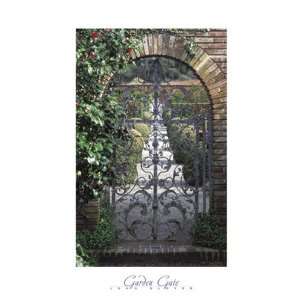  Garden Gate   Filoli, CA PREMIUM GRADE Rolled CANVAS Art 