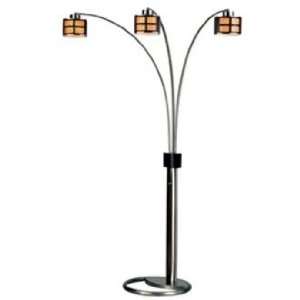  Nova Ventana Three Light Arc Floor Lamp