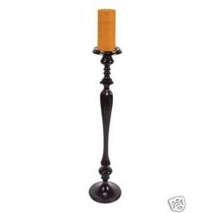    Standing Brown Elegant Classic Pillar Candle Holder