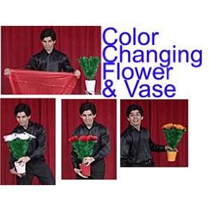  Color Changing Flower Vase with DVD 