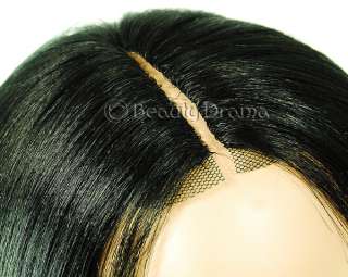   Way SAGA Remy 100% Human Hair Invisible Part Closure AUTHENTIC  