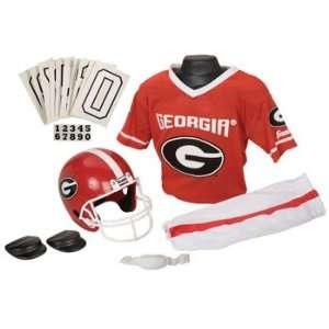  Georgia Bulldogs UGA NCAA Football Deluxe Uniform Set Size 
